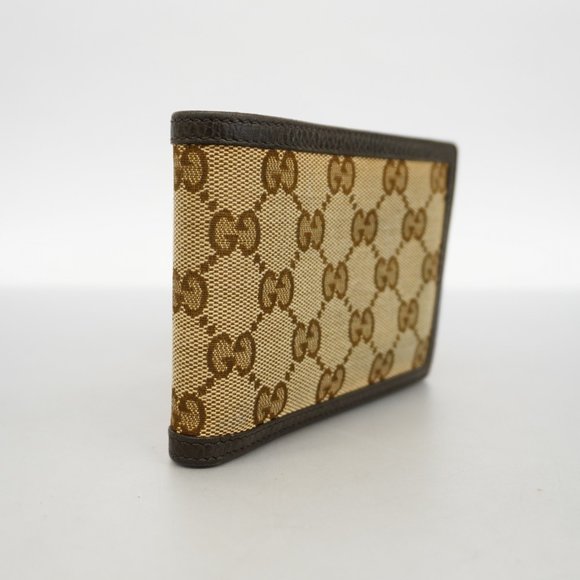 Gucci Wallet GG Canvas 292534 Brown Men's - Picture 2 of 16